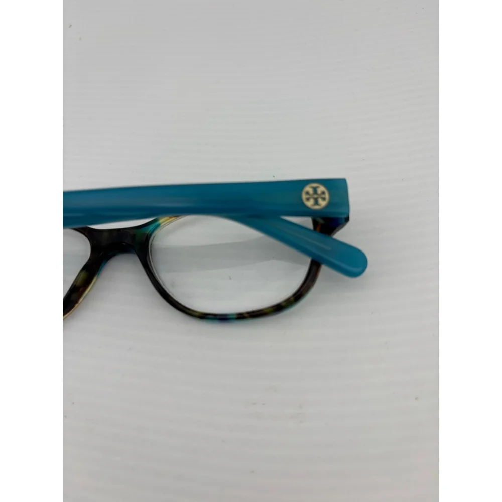 Women's Tory Burch One Size Tortoise Teal Eyeglasses